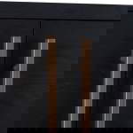 Richmond Wandkast Cambon 4-Deuren 4-Planken Dark Coffee