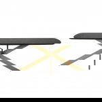 Richmond Eettafel Cambon 280cm Deens Ovaal Dark Coffee