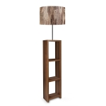 Vloerlamp Adakoy Hout Bruin