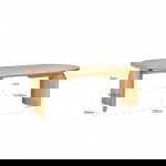 Richmond Eettafel Fairmont Natural 235cm