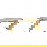 Richmond Eettafel Fairmont Natural 270cm