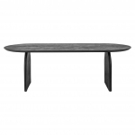 Richmond Eettafel Hudson Zwart 200cm