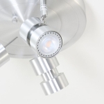 Steinhauer Natasja LED Plafondlamp Staal 3-lichts Ø27cm