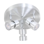 Steinhauer Natasja LED Plafondlamp Staal 3-lichts Ø27cm