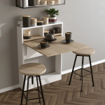 Klaptafel Bracked Naturel/Wit