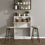 Klaptafel Bracked Naturel/Wit