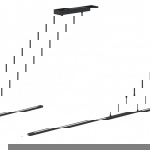 Steinhauer Zelena Hanglamp Zwart 155cm