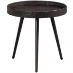 BePureHome Bijzettafel Bounds M Hout/Metaal Antique Goud 41xØ41