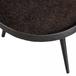 BePureHome Bijzettafel Bounds M Hout/Metaal Antique Goud 41xØ41