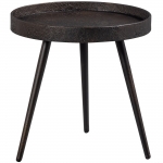 BePureHome Bijzettafel Bounds M Hout/Metaal Antique Goud 41xØ41