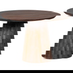 Woood Eettafel Limit Walnoot Ø130cm
