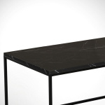 Salontafel Cosco Royal Marmerlook Zwart