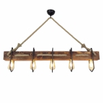 Hanglamp Demir Hout Walnoot