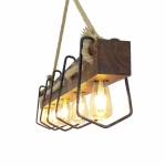 Hanglamp Demir Hout Walnoot