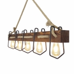Hanglamp Demir Hout Walnoot