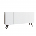 Dressoir Petra Melamine Wit 150cm