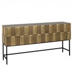 Richmond Dressoir Jaxx 2-Deurs 2-Lades Goud 160cm