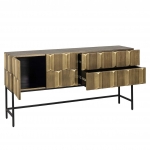 Richmond Dressoir Jaxx 2-Deurs 2-Lades Goud 160cm