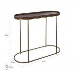 Richmond Sidetable Zillon Bruin