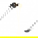 Vloerlamp Bronza 2-Lichts Bruin - Giga Meubel