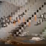 Hanglamp Sepiora 6-Lichts Bruin - Giga Meubel