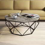 Salontafel Diamond Wit Marmerlook