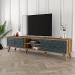 Tv-Meubel Class Melamine Walnoot Chalcedony