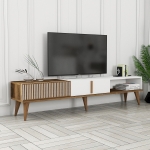 Tv-meubel Milan Alt Melamine Wit 180cm