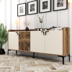 Dressoir Venedik Melamine Crème 180cm