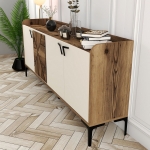 Dressoir Venedik Melamine Crème 180cm