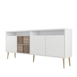 Dressoir Milan Melamine Wit 180x77cm