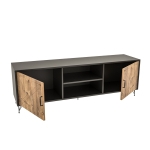 Tv-Meubel Venus Melamine Antraciet Pine