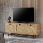 Tv-meubel Alcazar Melamine Naturel 140cm