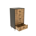 Dressoir Planet Melamine Antraciet Pine