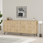 Dressoir Dune Melamine Naturel 184cm