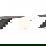 Richmond Eettafel Alix Deens Ovaal Mangohout Donkerbruin 230cm