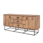 Dressoir Quantum Verda Melamine Atlantic Pine Zwart