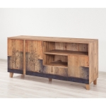 Tv-Meubel Marina Bomen Melamine Atlantic Pine