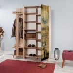 Garderobemeubel Garmanto Bomen Melamine Sonoma Eiken 135cm