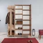 Garderobemeubel Garmanto Bomen Melamine Sonoma Eiken 135cm