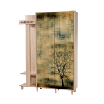 Garderobemeubel Garmanto Bomen Melamine Sonoma Eiken 135cm
