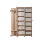 Garderobemeubel Garmanto Bomen Melamine Sonoma Eiken 135cm