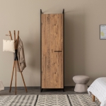 Kledingkast Dynamic A+B+B+C Melamine Naturel 256x225cm