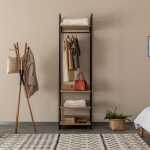 Kledingkast Dynamic A+B+B+C Melamine Naturel 256x225cm