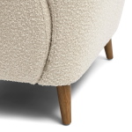 Rivièra Maison Fauteuil La Contessina Bouclé Wit