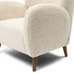 Rivièra Maison Fauteuil La Contessina Bouclé Wit