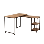 Bureau Bera Melamine Atlantic Pine Zwart