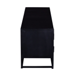 Tv-meubel Isa Bruin Visgraat 165cm Mangohout - Giga Meubel