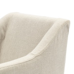 Rivièra Maison Fauteuil Huntington Draaibaar Linnen Beige