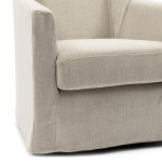 Rivièra Maison Fauteuil Huntington Draaibaar Linnen Beige